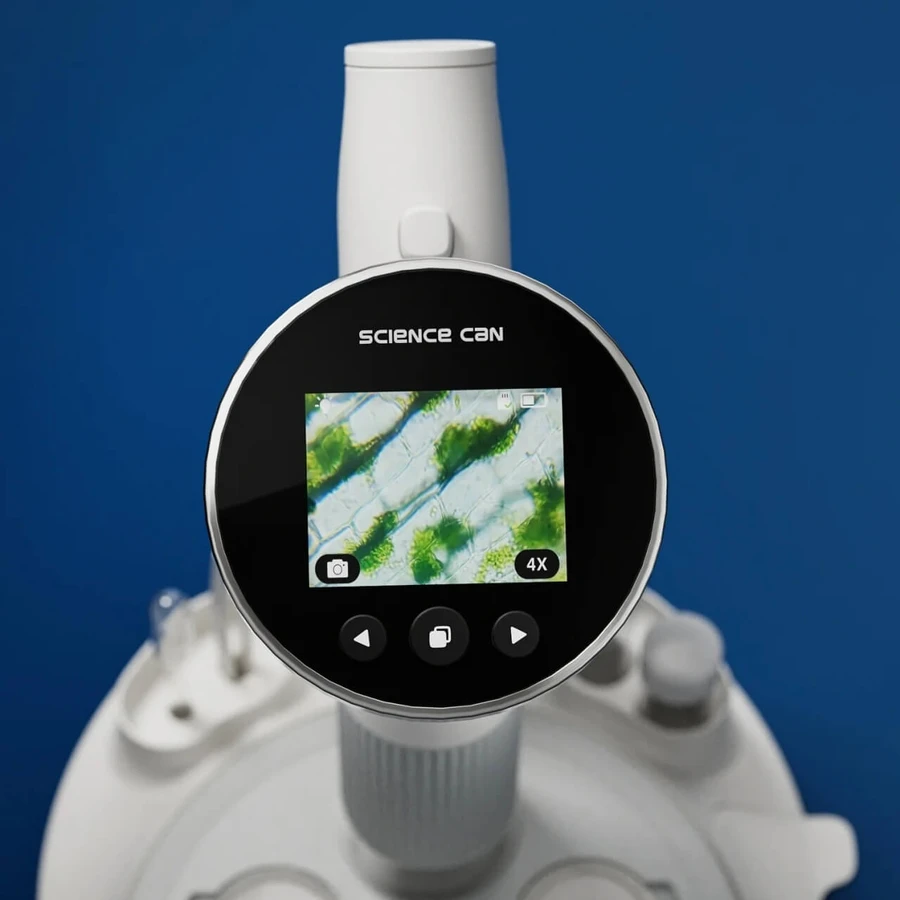 STEM Game Digital microscope with integrated display, TopBright