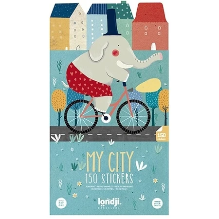 Londji repositionable sticker set, Urban