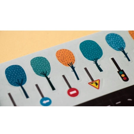 Londji repositionable sticker set, Urban