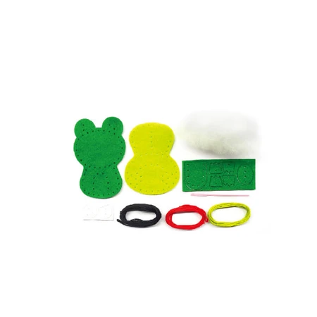 DIY sewing set - decoration pencil topper - Frog