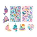 Scented stickers - Stickiville Nom Nom Nom Narwhals