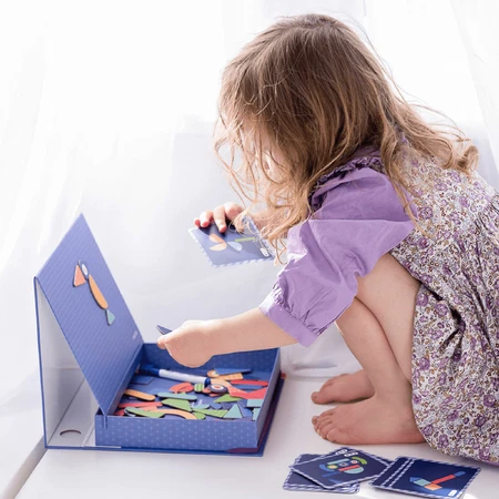 Arte magnético y juego de puzzle - Formas