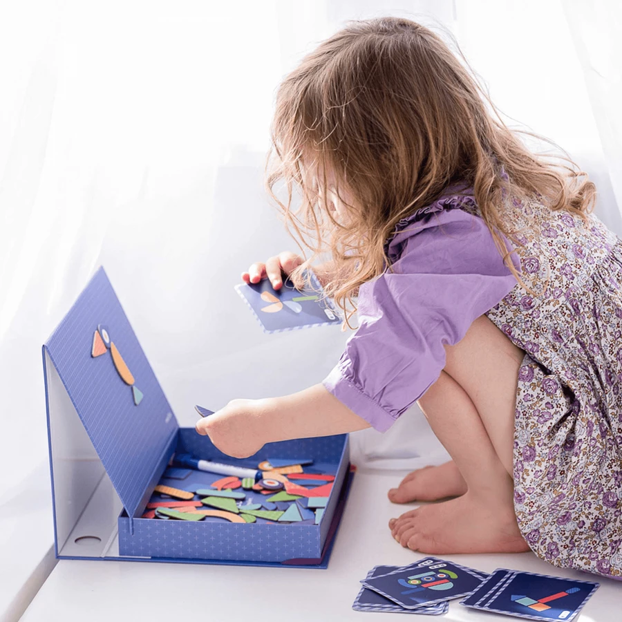 Arte magnético y juego de puzzle - Formas
