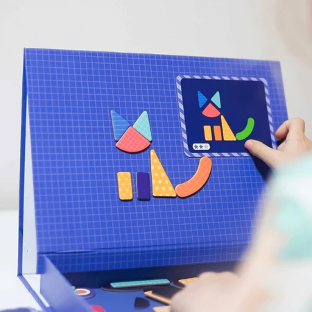 Arte magnético y juego de puzzle - Formas