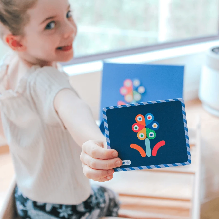 Arte magnético y juego de puzzle - Formas