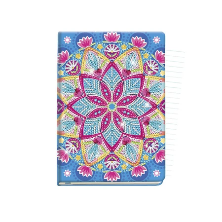 DIY set My Diary with lotus mandala and diamonds, Totum