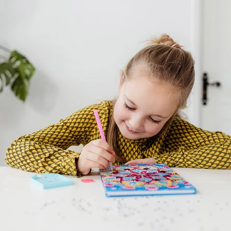 DIY set My Diary with lotus mandala and diamonds, Totum