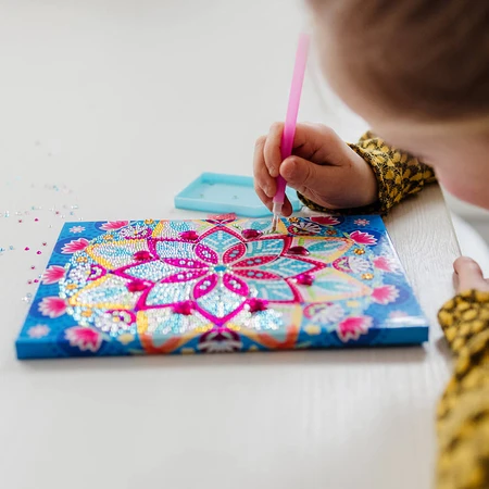 DIY set My Diary with lotus mandala and diamonds, Totum