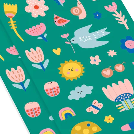 Stickiville vinyl stickers Garden of Love