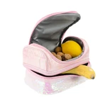 Girabrilla lunch box - quilted thermal box with reversible sequins and waterproof interior