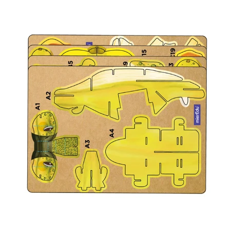 3D Sound Puzzle - Stegosaurus, Build 'n' Sound