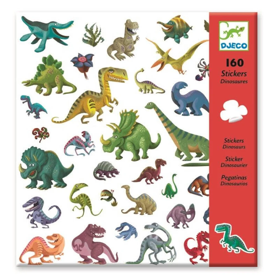 Djeco Stickers Dinosaurussen