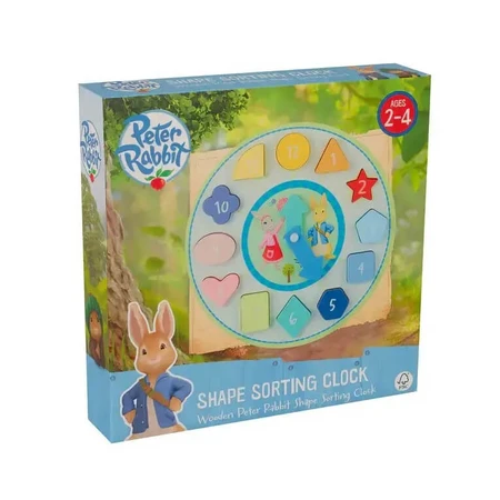 Peter Rabbit™ reloj puzzle, Orange Tree Toys