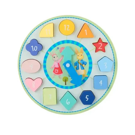 Peter Rabbit™ reloj puzzle, Orange Tree Toys