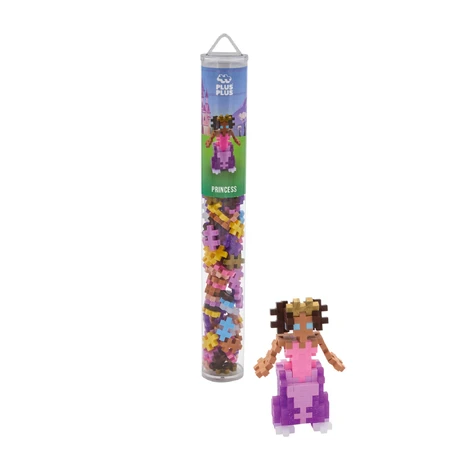 Plus-Plus construction set, tube 100 pieces, Princess