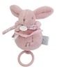 Coniglietto musicale Doudou® - rosa, 20 cm