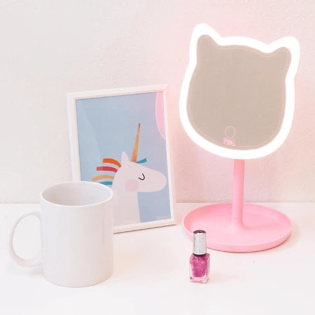 Pink It makeup mirror