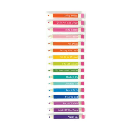Stickiville Lucky Pencils vinilo adhesivo transparente
