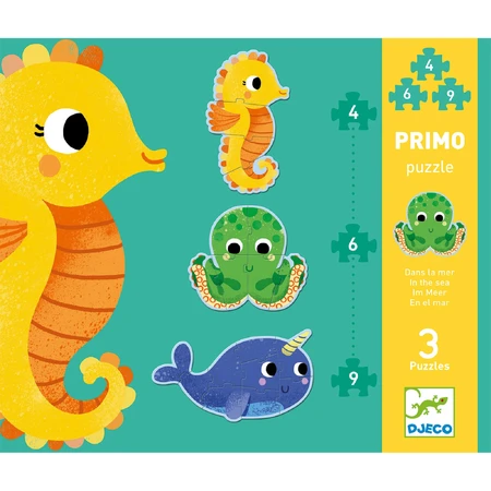 Djeco Evolution Puzzelset, Oceaan