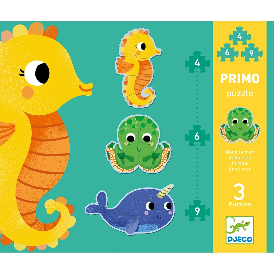 Djeco Evolution Puzzelset, Oceaan