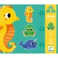 Juego de Puzzles Djeco Evolution, Océano