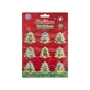 Kerst thema 3D kerstboom stickers set
