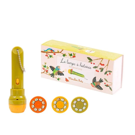 Verhaallantaarn In de tuin, Moulin Roty