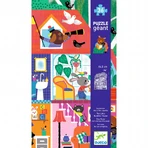 Puzzle gigante Little Friends House, Djeco