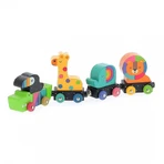 Tren de animales arco iris