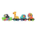 Tren de animales arco iris