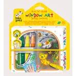 Kit de decoración DIY para ventanas - Animales de la selva