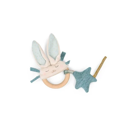 Hase mit Holzring, Moulin Roty