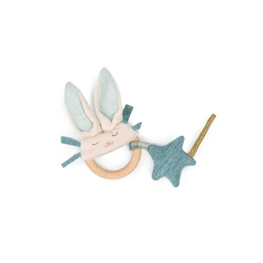 Hase mit Holzring, Moulin Roty