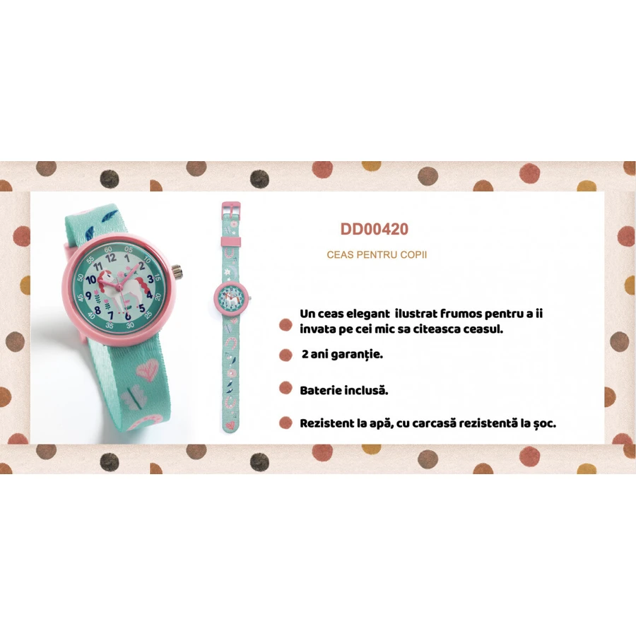 Djeco Watch, la passion du cheval