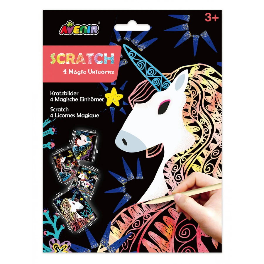 Set de afeitado - 4 Unicornios mágicos