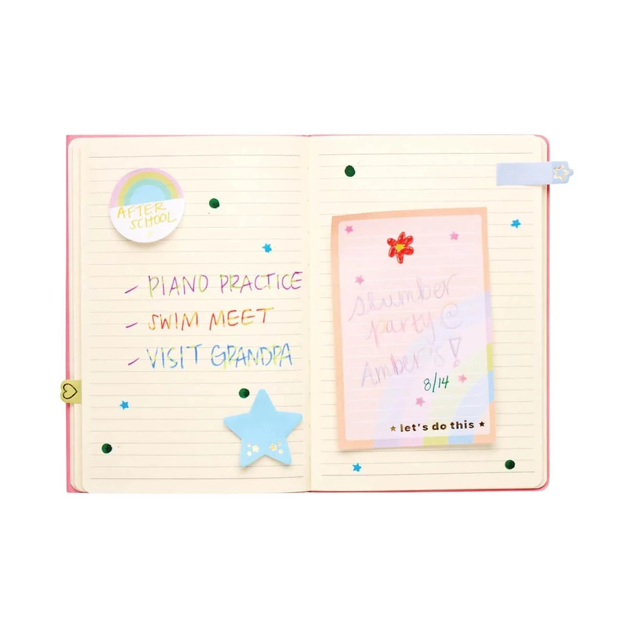 Set d'index et de notes autocollants - Curcubee pastel