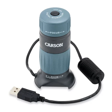 Microscopio digital USB con iluminación LED, 90x-480x, zPix 300