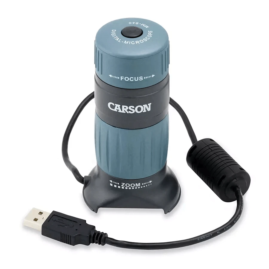 Microscopio digital USB con iluminación LED, 90x-480x, zPix 300