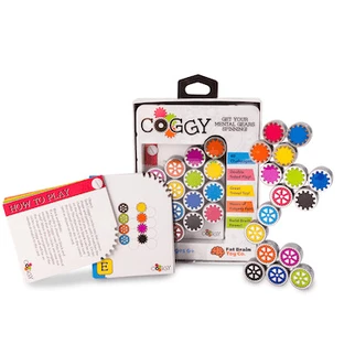 Coggy - Puzzle magnético educativo con 16 piezas de metal