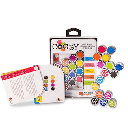 Coggy - Puzzle magnético educativo con 16 piezas de metal