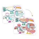 Jeu de dessin sur les familles d'animaux, Djeco