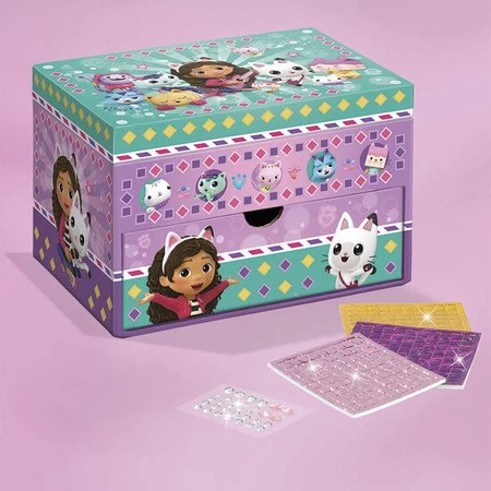 Set de bricolaje creativo Decora tu propio joyero Gabby's Dollhouse