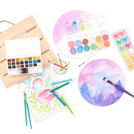 Rond tekenblok Aquarel Chroma Chroma Blends