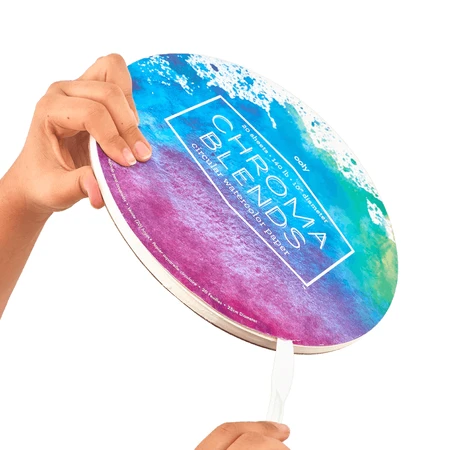 Rond tekenblok Aquarel Chroma Chroma Blends
