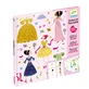 Djeco repositionable stickers - fashion history