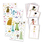 Djeco herpositioneerbare stickers - modegeschiedenis