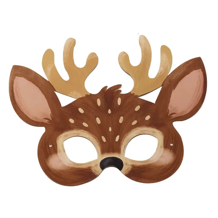 Set de masques de fête Animaux de la forêt, Fridolin