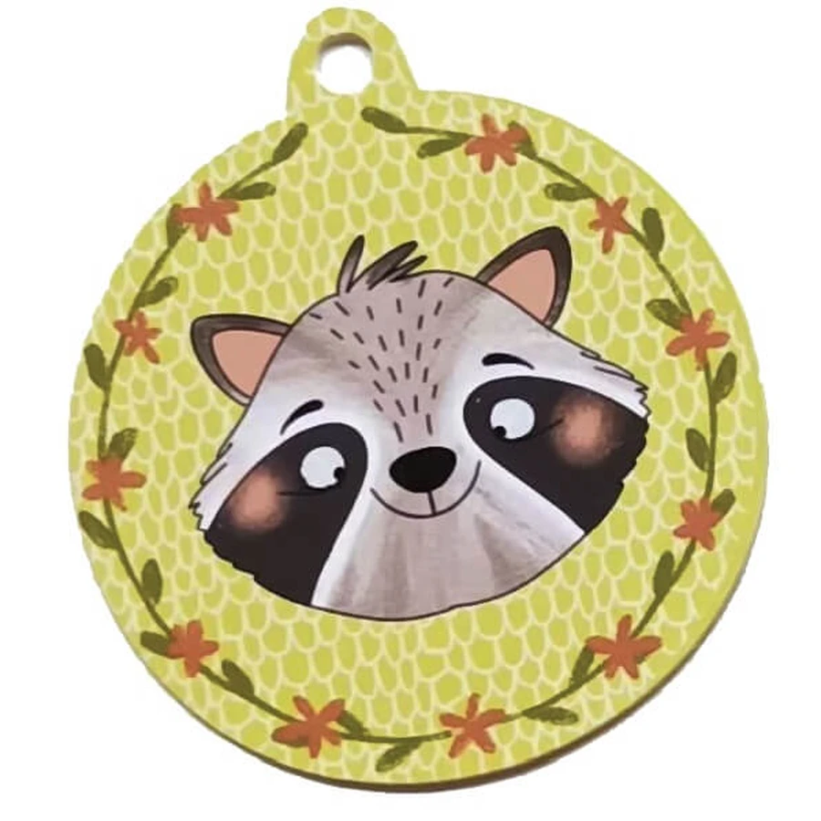 Set de masques de fête Animaux de la forêt, Fridolin