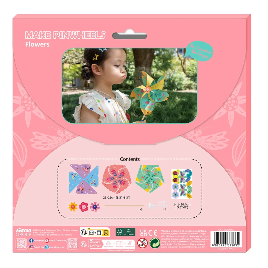 Kreativset Alltagsbasteln - Blumen basteln - Blumenpusteblume