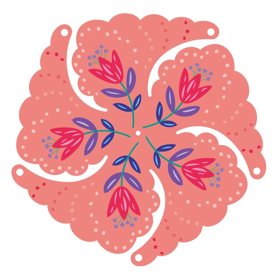 Kreativset Alltagsbasteln - Blumen basteln - Blumenpusteblume
